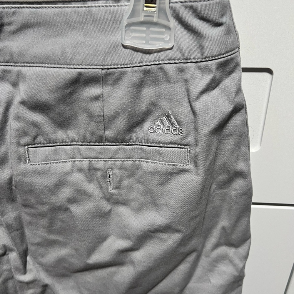 Adidas stretch skorts shorts. Back zipper - Picture 4 of 8
